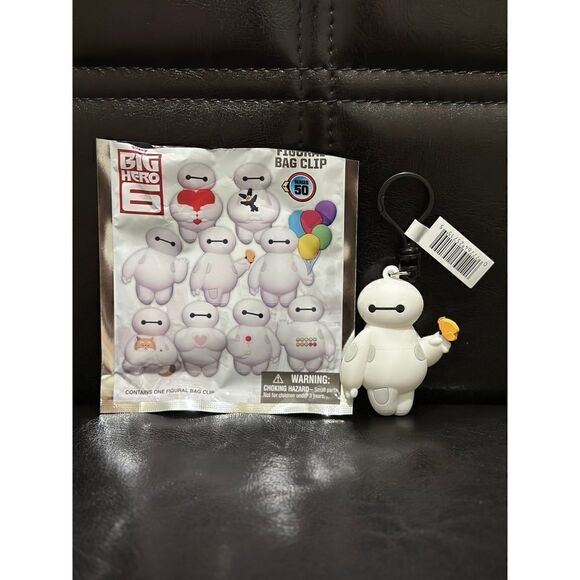 Disney Big Hero 6 Baymax Butterfly Figural Bag Clip - Picture 1 of 2